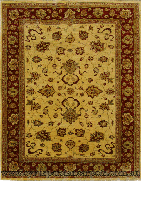Tolidi Oriental Hand Knotted Wool Rug - Click Image to Close