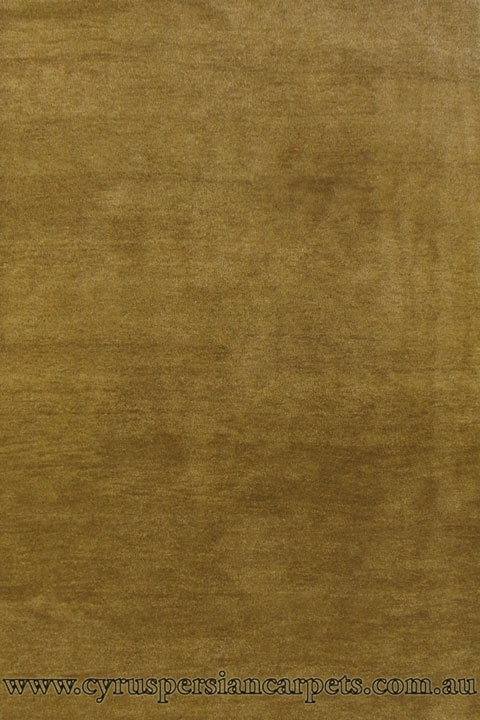 Mahal Hand Knotted Plain Wool Rug - Click Image to Close