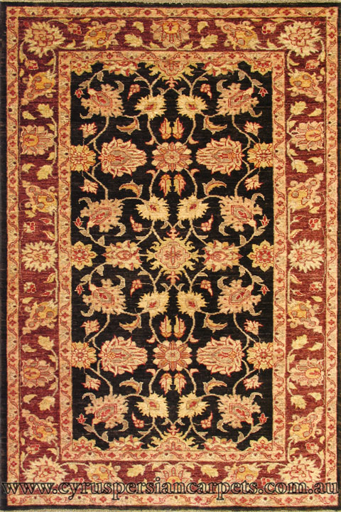 Tolidi Floral Hand Knotted Wool Rug - Click Image to Close