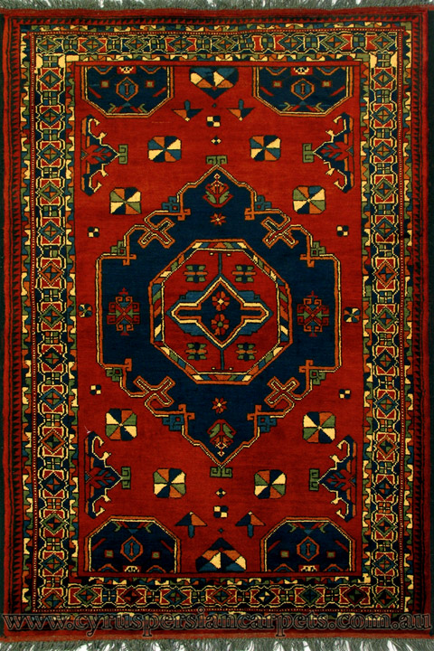 Maltabaf Medallion Hand Knotted Wool Rug - Click Image to Close