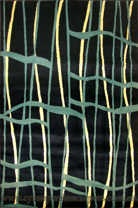 Hawaii Modern Abstract Rug 2365-LM - Click Image to Close