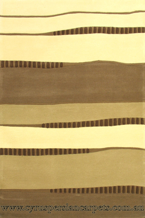 London Modern Stripe Rug LD353-GLG - Click Image to Close
