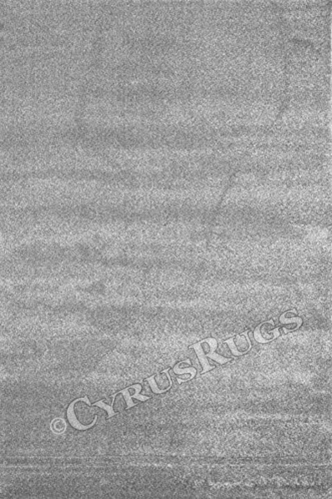 Lush Modern Plain Rugs 14344 L. Grey - Click Image to Close