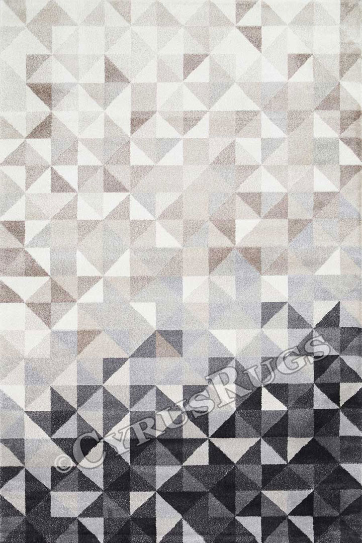 Matteo Modern Geometric Rugs 15920-695 - Click Image to Close