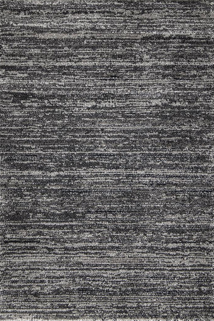 Palace Modern Plain Rugs 8085 Black - Click Image to Close