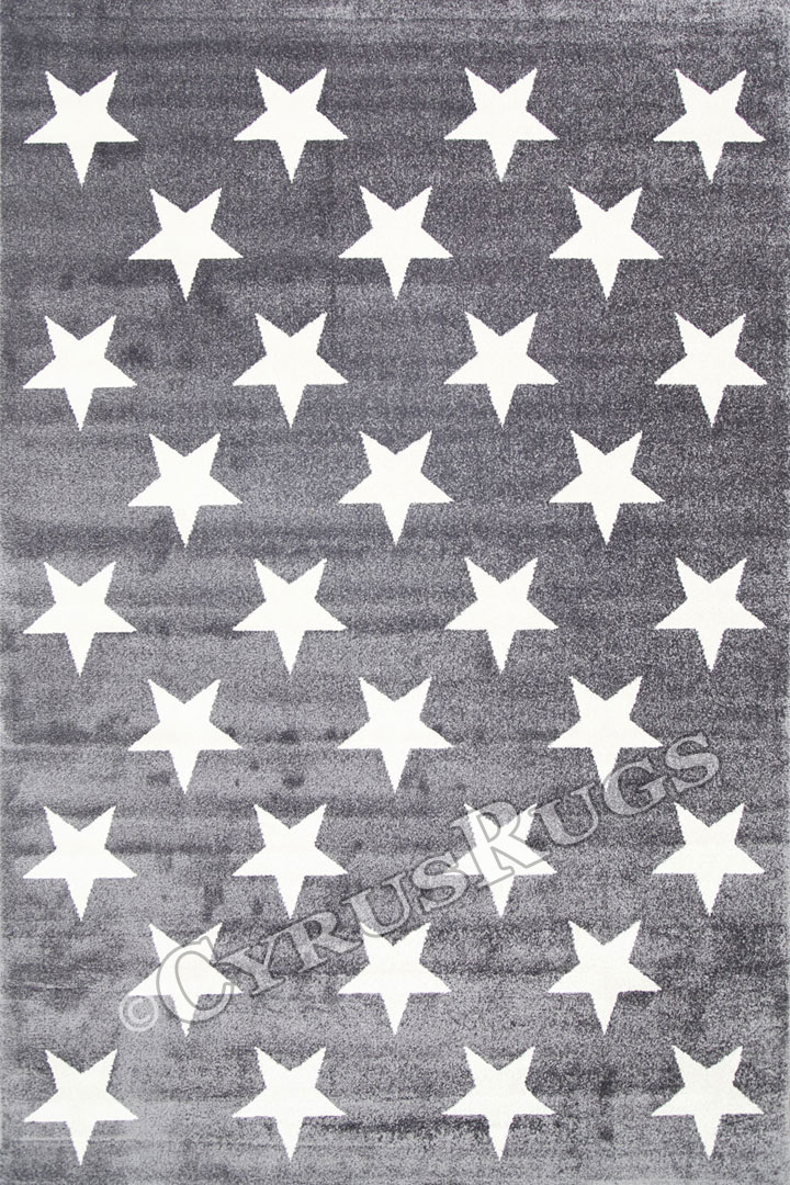 Bambino Modern Star Pattern Rugs 15927-95 - Click Image to Close