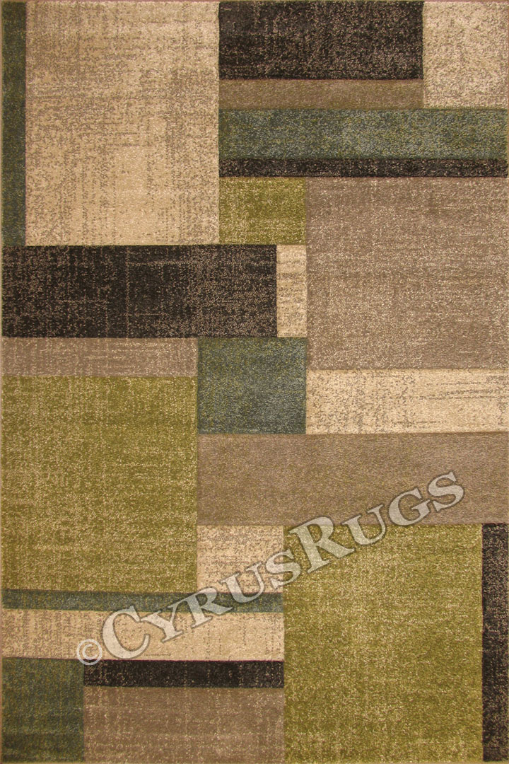 Space Modern Geometric Rug 550-S81Z - Click Image to Close