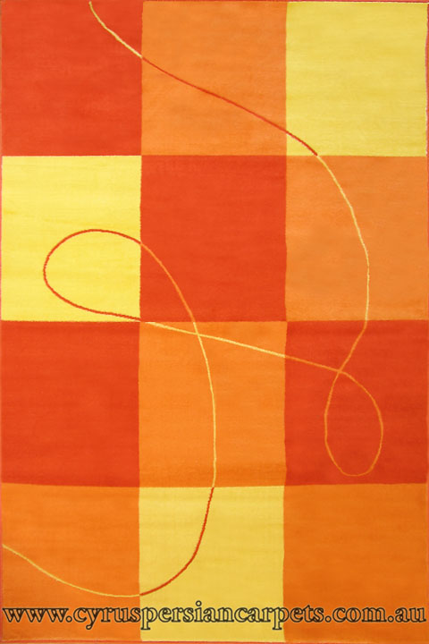 Surf Modern Square Pattern Rug 2580UU - Click Image to Close