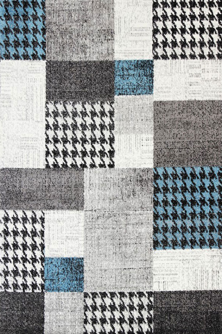 Albert Modern Square Pattern Rugs 21112-953 - Click Image to Close