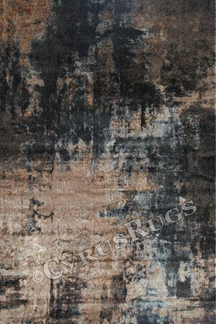 Gusto Contemporary Abstract Rugs A285A Beige Beige - Click Image to Close