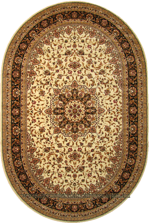 First Class Wool Traditional Oval Rug 207-16597 - Click Image to Close