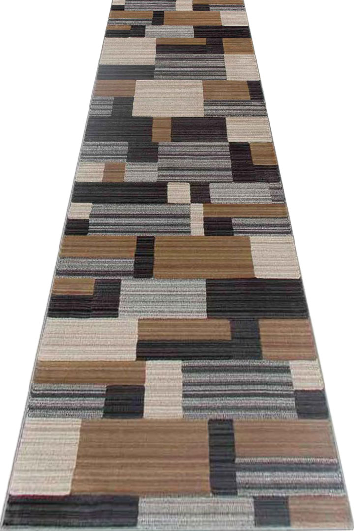 Lazio Contemporary Hallway Runners 8021-L - Click Image to Close
