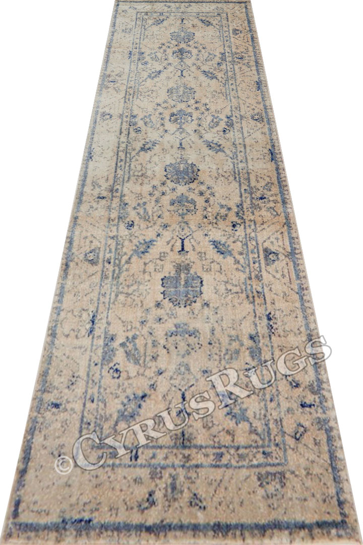Madelaine Contemporary Hallway Runner Rugs 5501-FE4-B - Click Image to Close