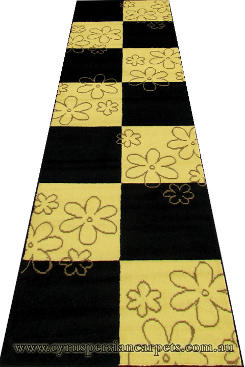 Khalaf Moderna Hallway Runner Rug 2980-785K - Click Image to Close