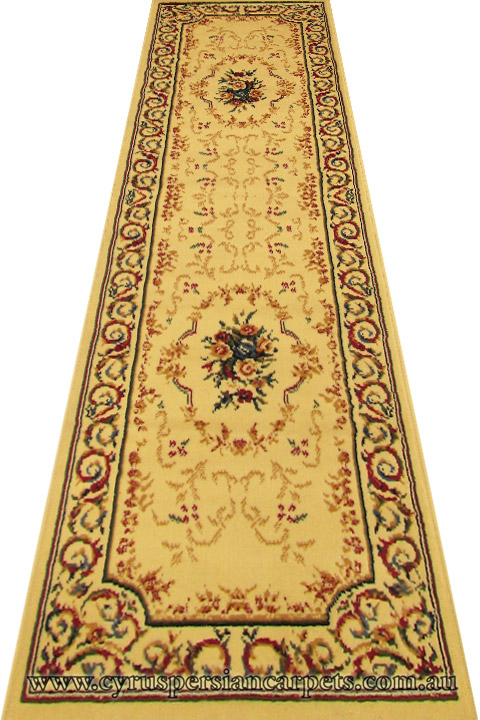 Khalaf Oriental Hallway Runner Rug 40-770W - Click Image to Close