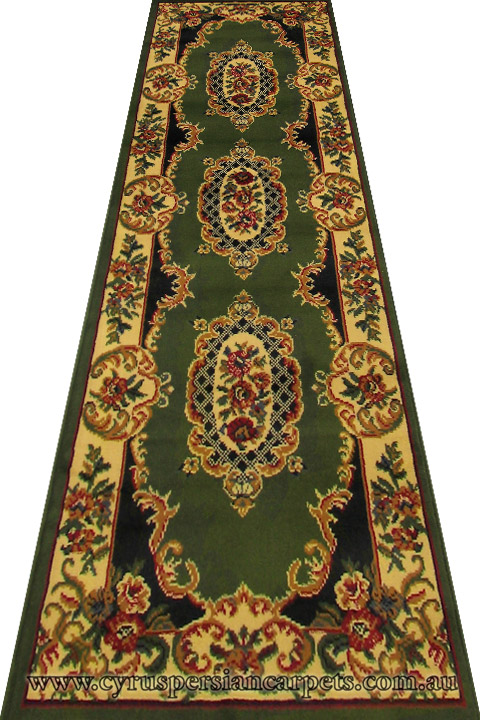 Khalaf Oriental Hallway Runner Rug 536-770G - Click Image to Close