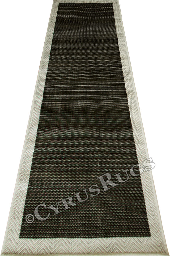 Sisalo Flatweave Hallway Runner Rugs 182-X77 K - Click Image to Close