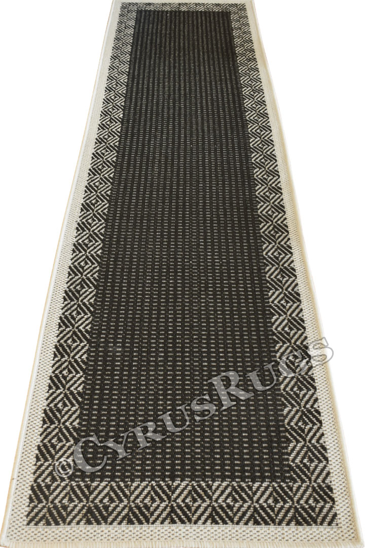 Sisalo Flatweave Hallway Runner Rugs 728-X77 K - Click Image to Close