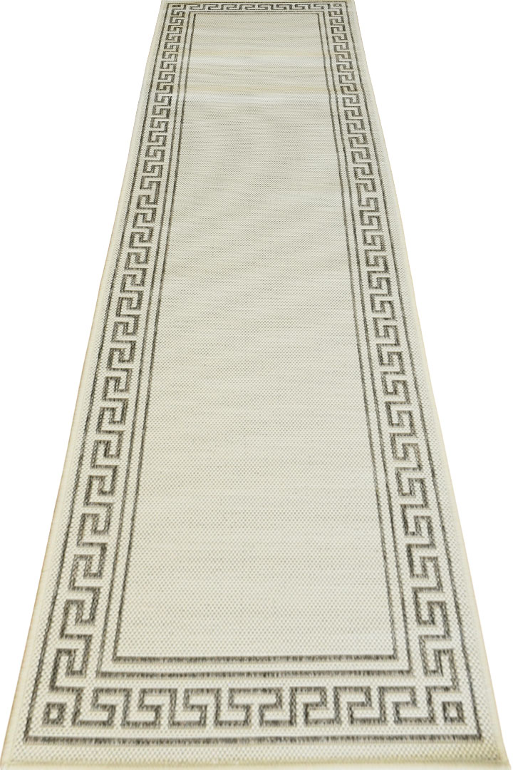 Sisalo Flatweave Hallway Runner Rugs 1486-W71-W - Click Image to Close