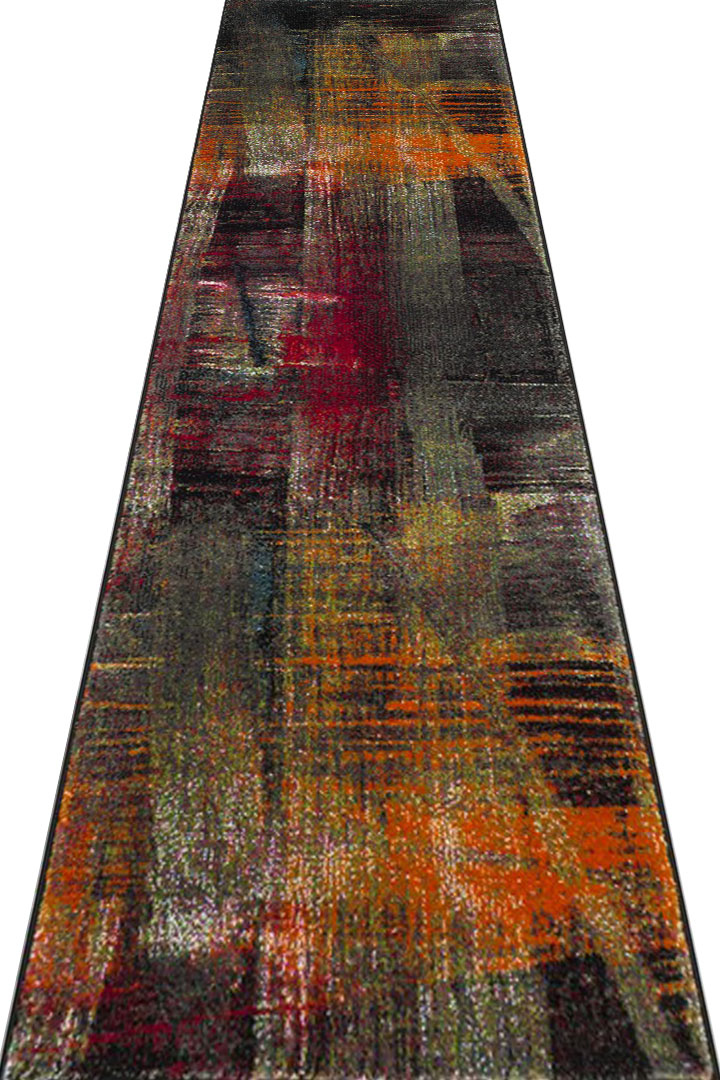 Amore Modern Striped Hallway Runners 21460-90 - Click Image to Close