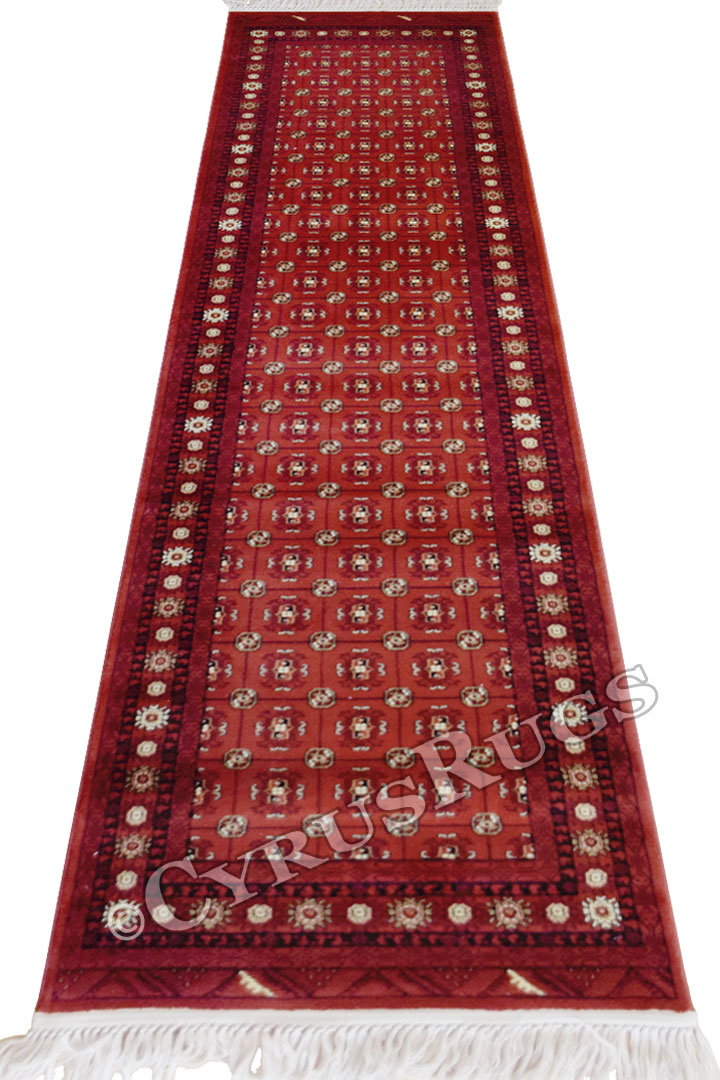 Afghan Traditional Hallway Runner Rugs 5671 Red - Click Image to Close