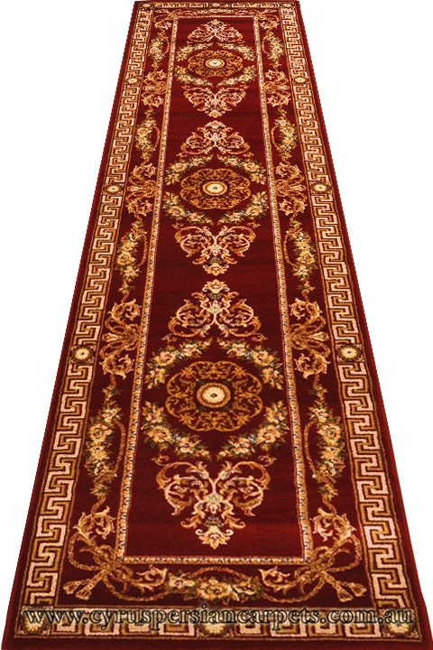 First Class Wool Hallway Runner Rug 252-3658 - Click Image to Close