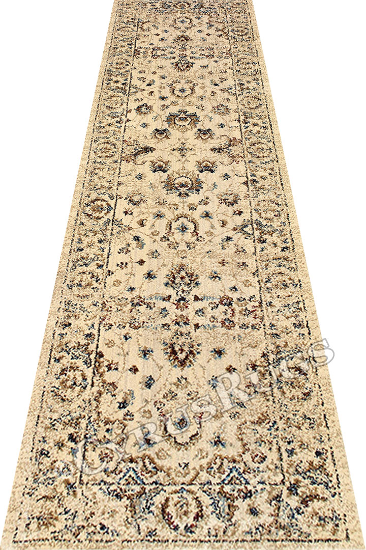 Jasmine Traditional Hallway Runners 114-W - Click Image to Close