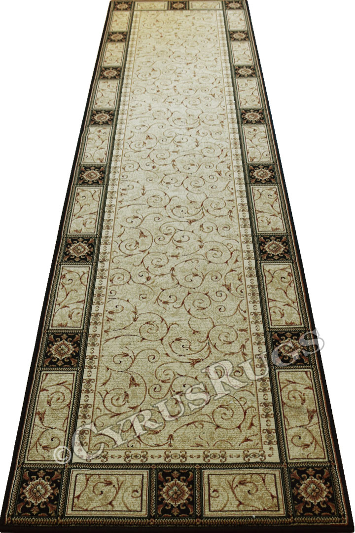 Milano Traditional Border Hallway Runner Rugs 165B - Click Image to Close