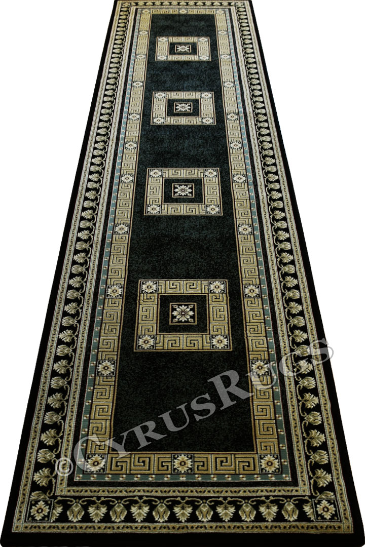 Milano Traditional Medallion Hallway Runner Rugs 376B - Click Image to Close