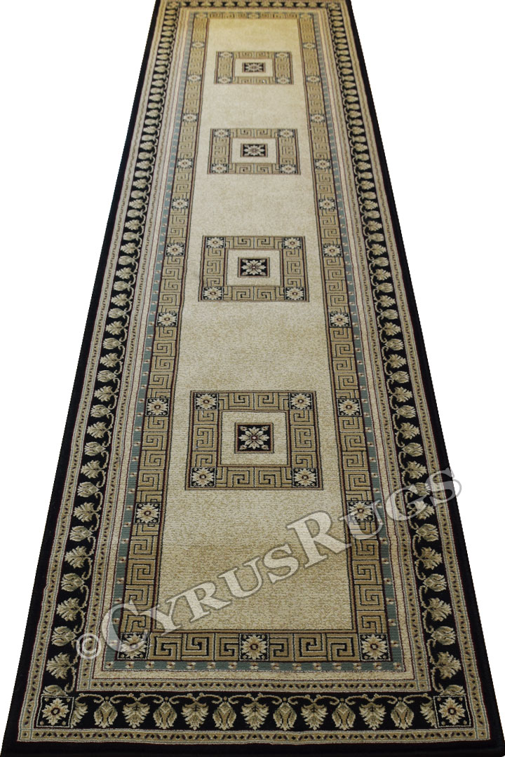 Milano Traditional Medallion Hallway Runner Rugs 376J - Click Image to Close