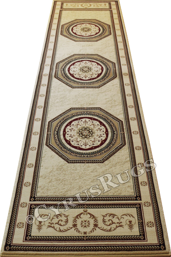 Milano Traditional Medallion Hallway Runner Rugs 641J - Click Image to Close