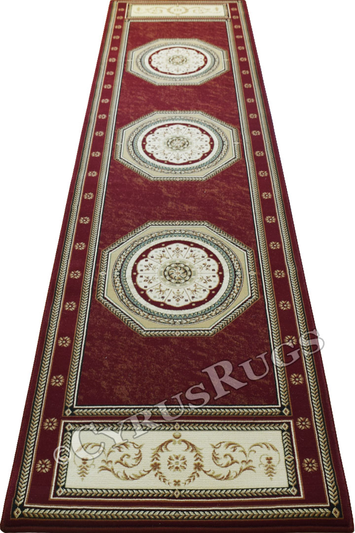 Milano Traditional Medallion Hallway Runner Rugs 641R - Click Image to Close