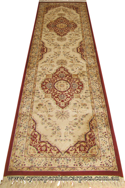 Mosaic Hallway Runner Rug 114-69C - Click Image to Close