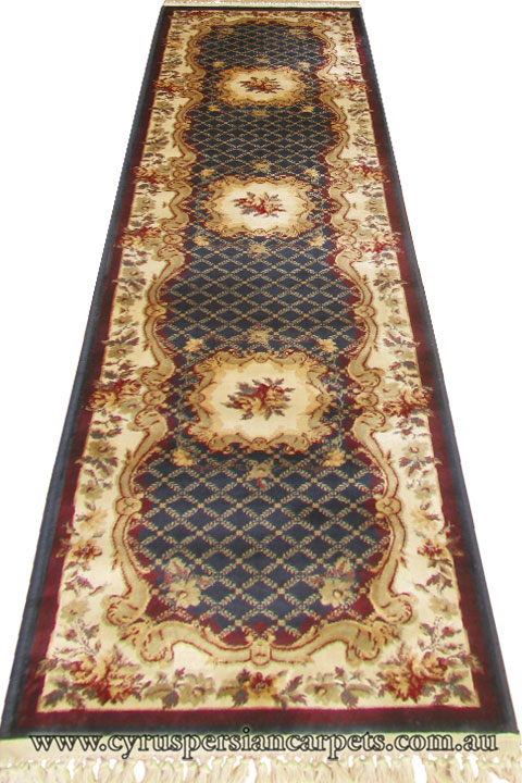 Mosaic Hallway Runner Rug 63-69B - Click Image to Close