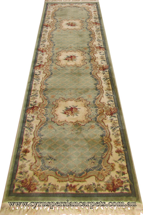 Mosaic Hallway Runner Rug 63-69G - Click Image to Close