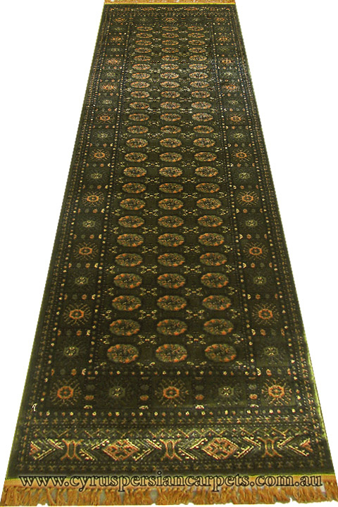 Sicily Hallway Runner Rug 1841 D. Green D. Green - Click Image to Close
