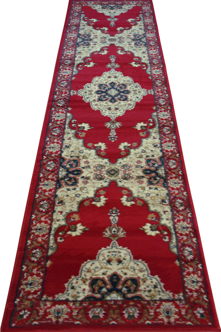 Super Traditional Hallway Runner Rugs 104-R - Click Image to Close