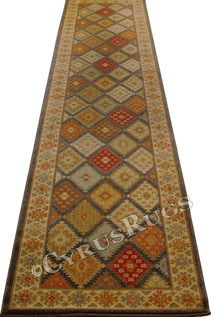Timeless Traditional Hallway Runner Rugs 524-W70-X - Click Image to Close