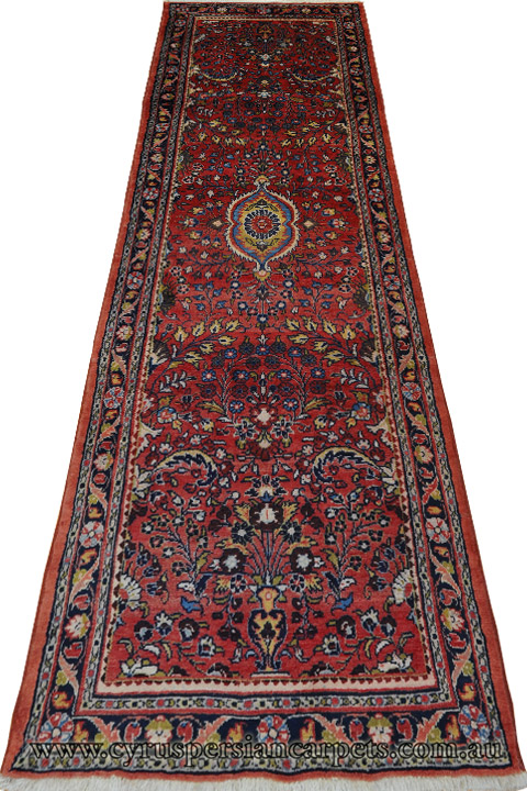 Lilihan Hand Knotted Wool Runner (Size 310 x 95cm) - Click Image to Close
