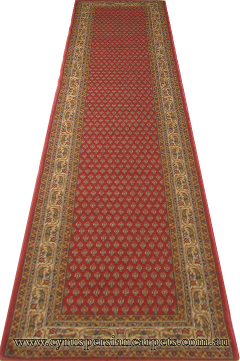 5 Star Wool Traditonal Hallway Runner Rug 148-3612 - Click Image to Close