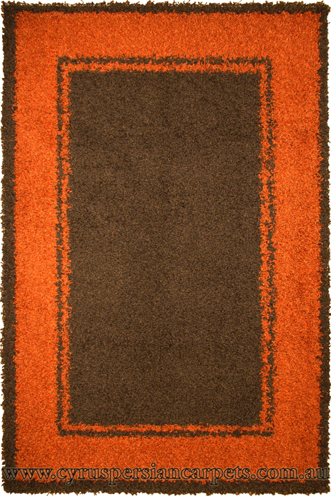 Amazon Shaggy Border Rug 33-O217 - Click Image to Close