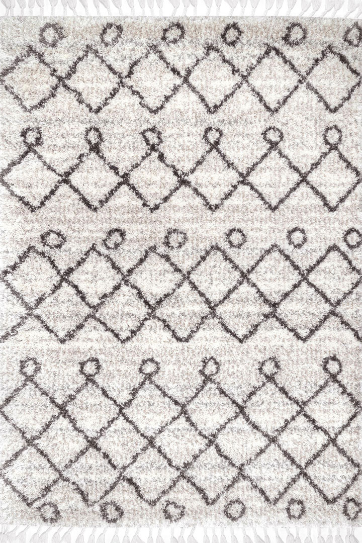 Cairo Moroccan Shaggy Rugs 3372A-CRR21 - Click Image to Close