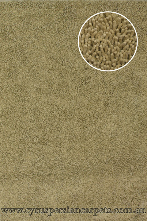 Coral Plain Shaggy Rug WD03-BN - Click Image to Close