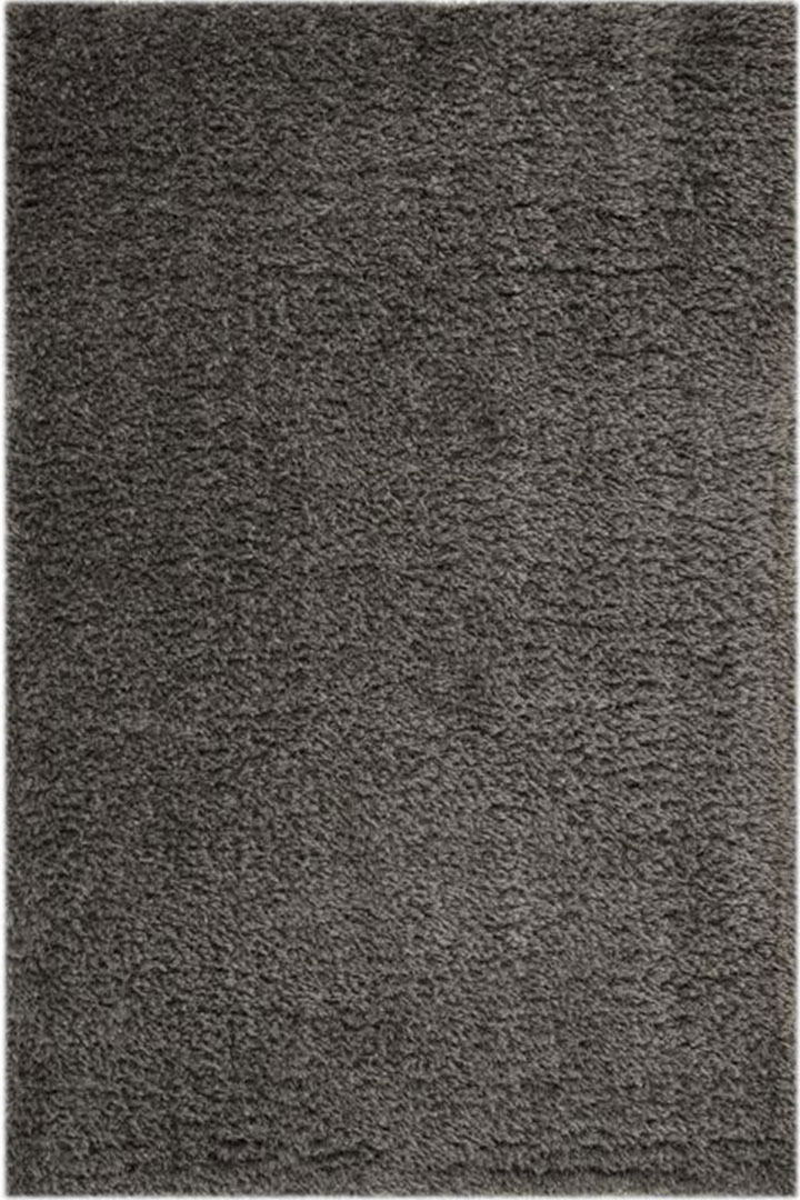 Hudson Plain Shaggy Rugs PC00A D.Grey D.Grey - Click Image to Close