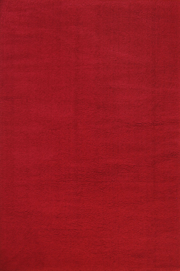 SoHo Plain Shaggy Rugs PC00A Cherry Cherry - Click Image to Close