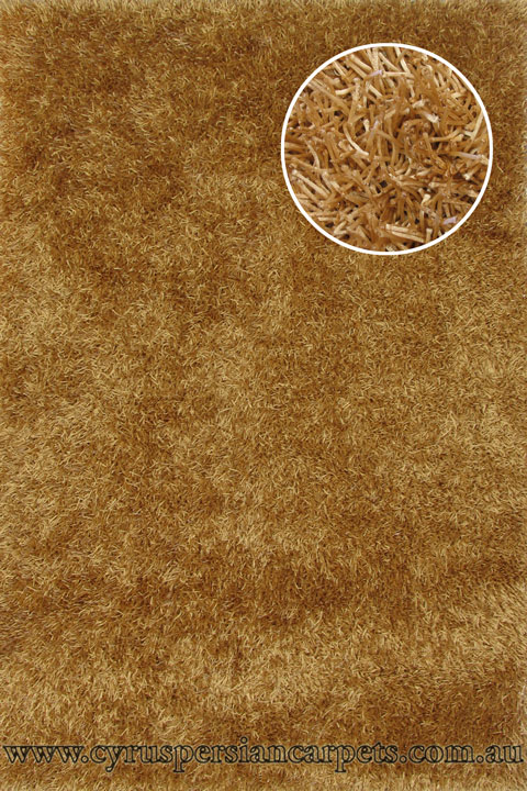 Viscose Plain Shaggy Rug 322 Beige - Click Image to Close