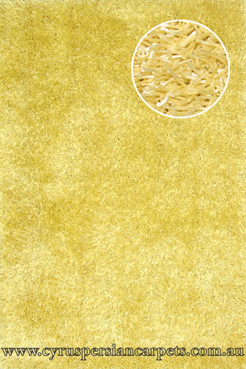 Viscose Plain Shaggy Rug S10 L Beige - Click Image to Close