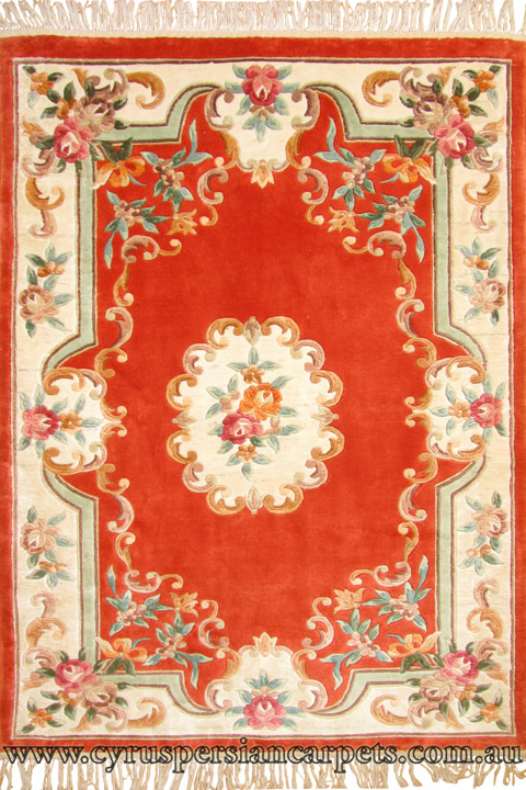 Chinese Art Floral Hand Knotted Silky Rug - Click Image to Close