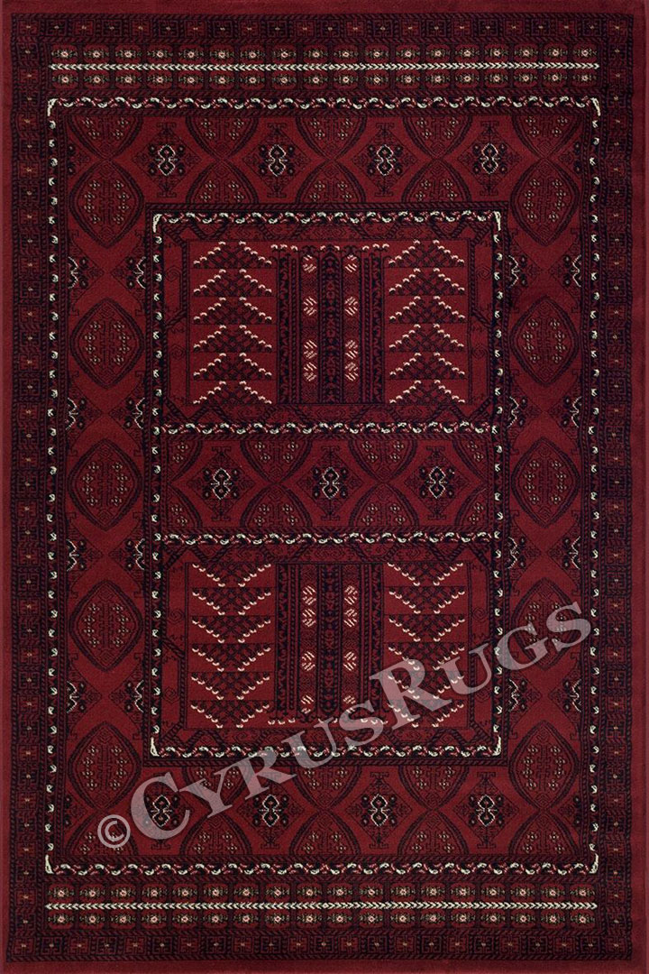 Afghan Traditional Geometric Rugs AFG 201 - Click Image to Close