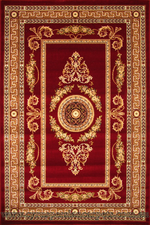 First Class Wool Contemporary Medallion Rug 252-3658 - Click Image to Close